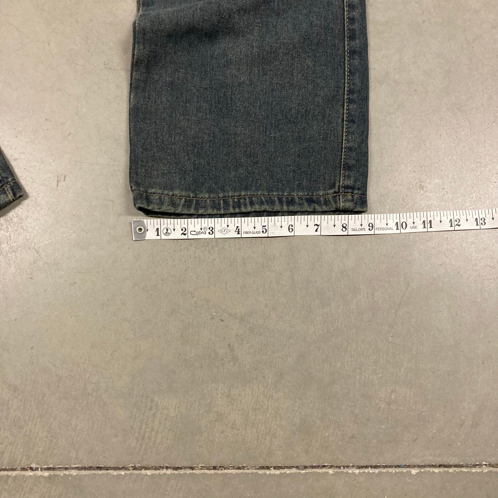 Vintage vintage y2k faded cargo jeans 28x27 Size US 28 / EU 44 - 3 Thumbnail