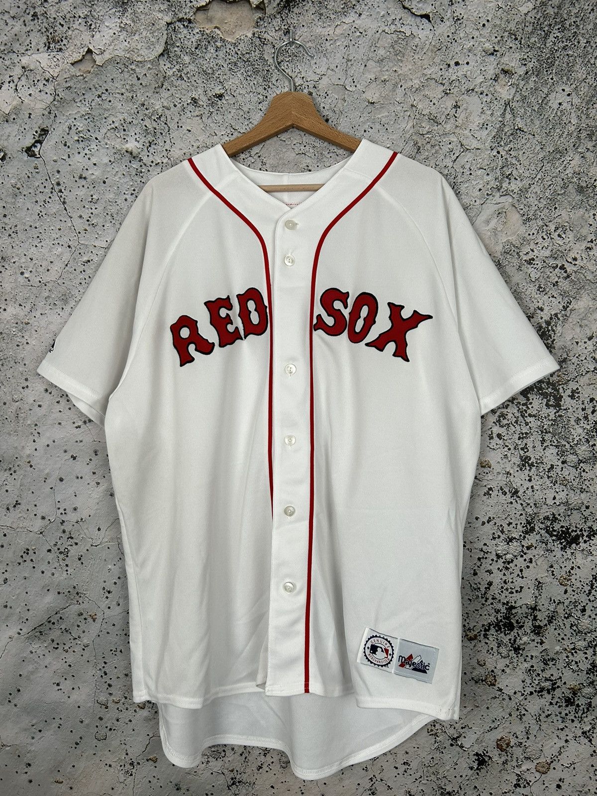 MLB Vintage Boston Red Sox MLB Jersey Shirt 90s Made in USA Size US XL / EU 56 / 4 - 1 Thumbnail