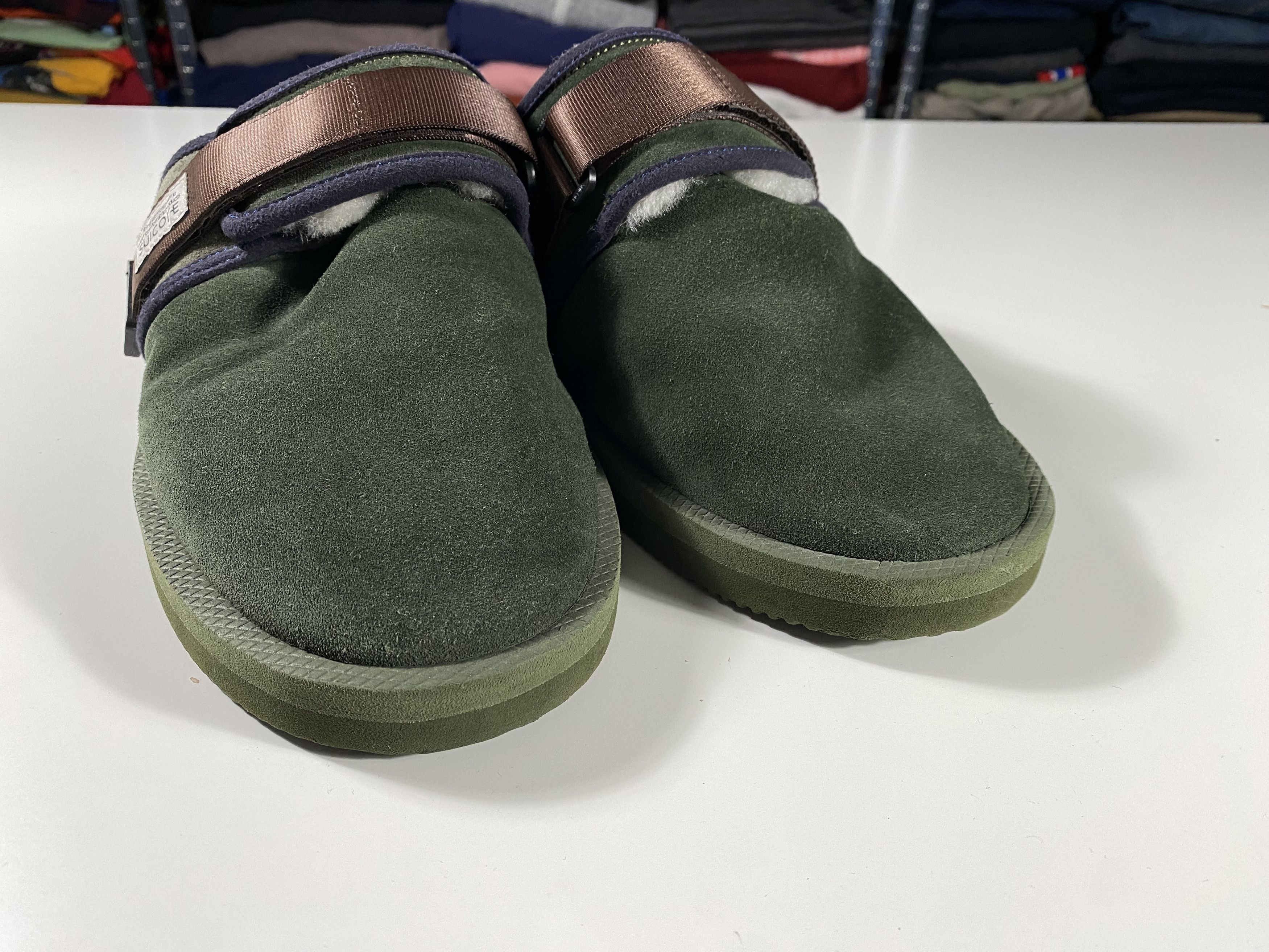 Suicoke Suicoke ZAVO-Mab Shearling Forest Green Mules Size US 11 / EU 44 - 2 Thumbnail