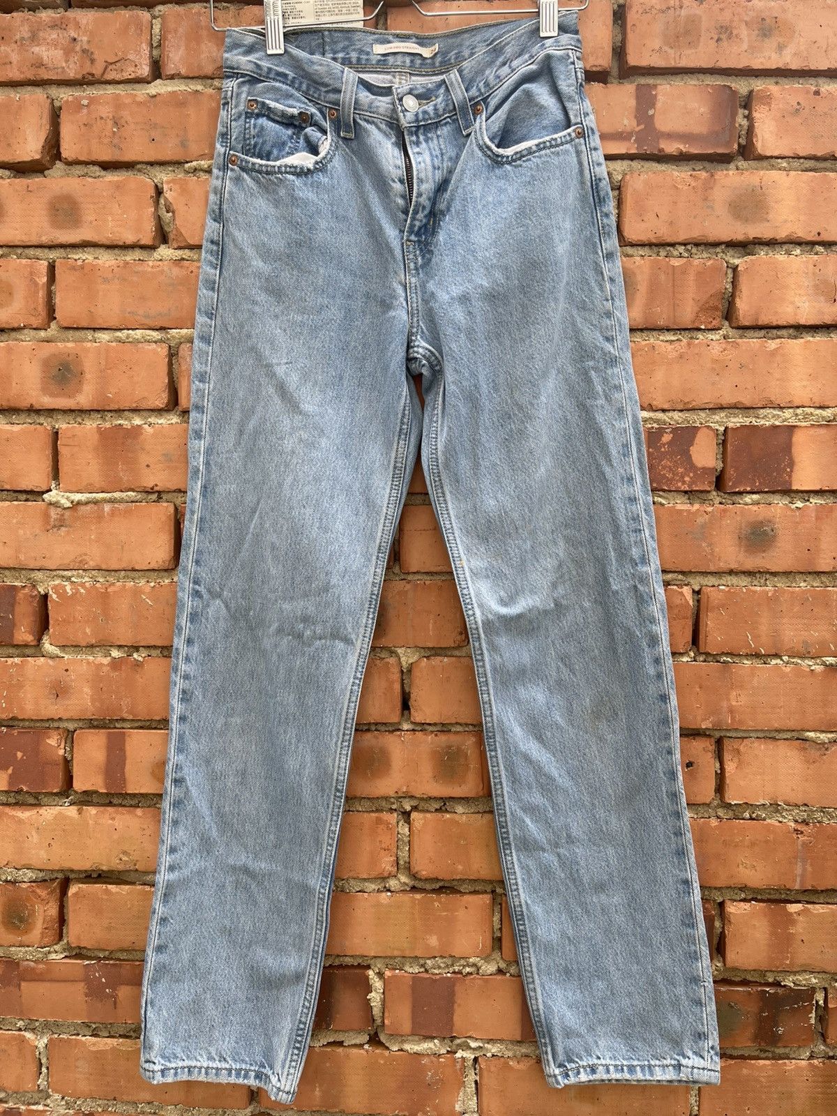 Levi's Vintage Levi’s Waterless Denim Jeans Size US 28 / EU 44 - 1 Thumbnail