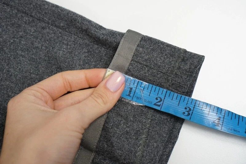 Suitsupply Men Suitsupply Bradon Trousers Flannel Wool Grey UK/US42L Size 42L - 5 Thumbnail