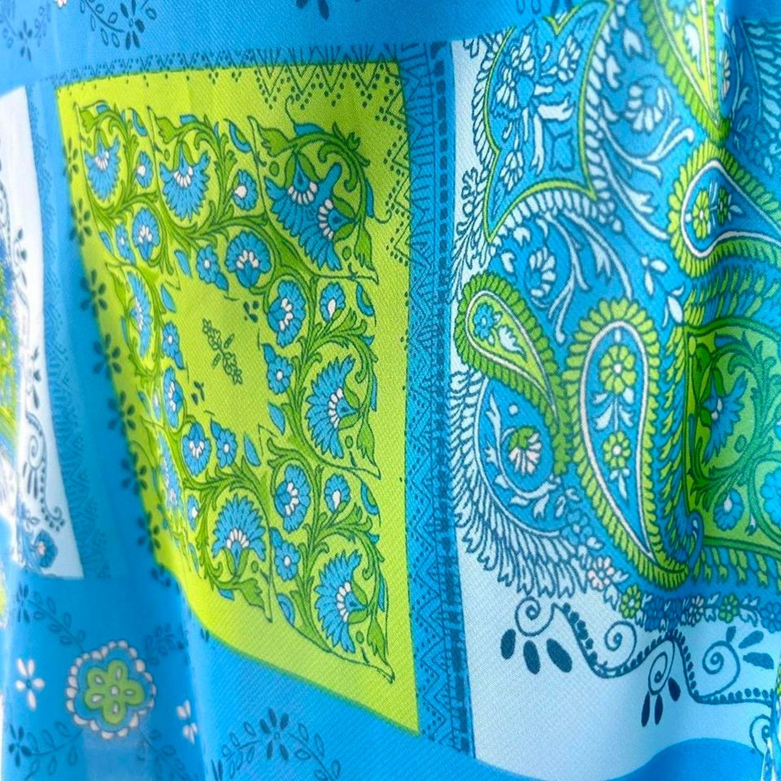 Other blue y2k fairy patchwork skirt Size 36" / US 14 / IT 50 - 7 Thumbnail