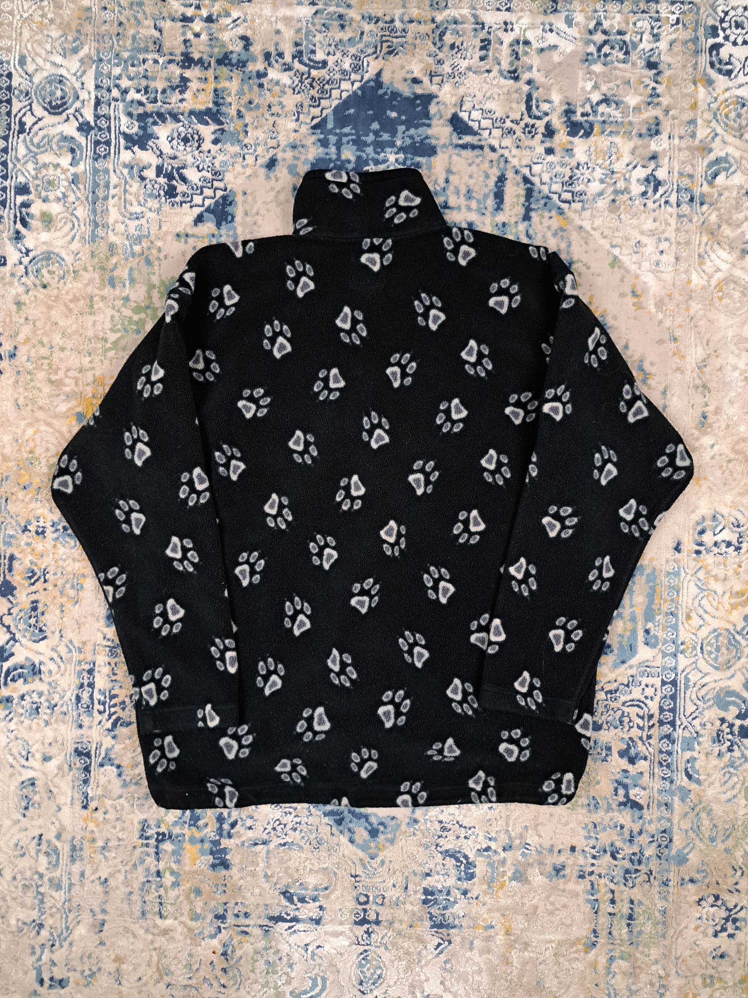 Jack Wolfskin Jack Wolfskin Fullprint Quarter Zip Fleece y2k Gorpcore Rare Size US L / EU 52-54 / 3 - 7 Thumbnail