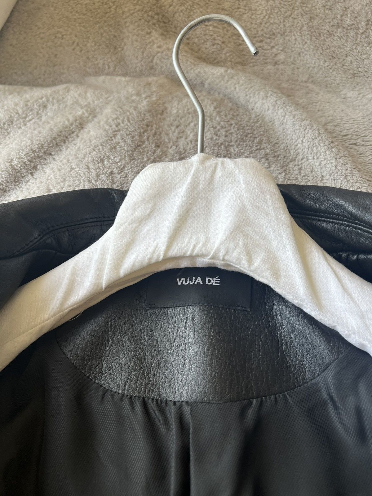 Vuja De Vuja De Leather Jacket Size US L / EU 52-54 / 3 - 8 Thumbnail