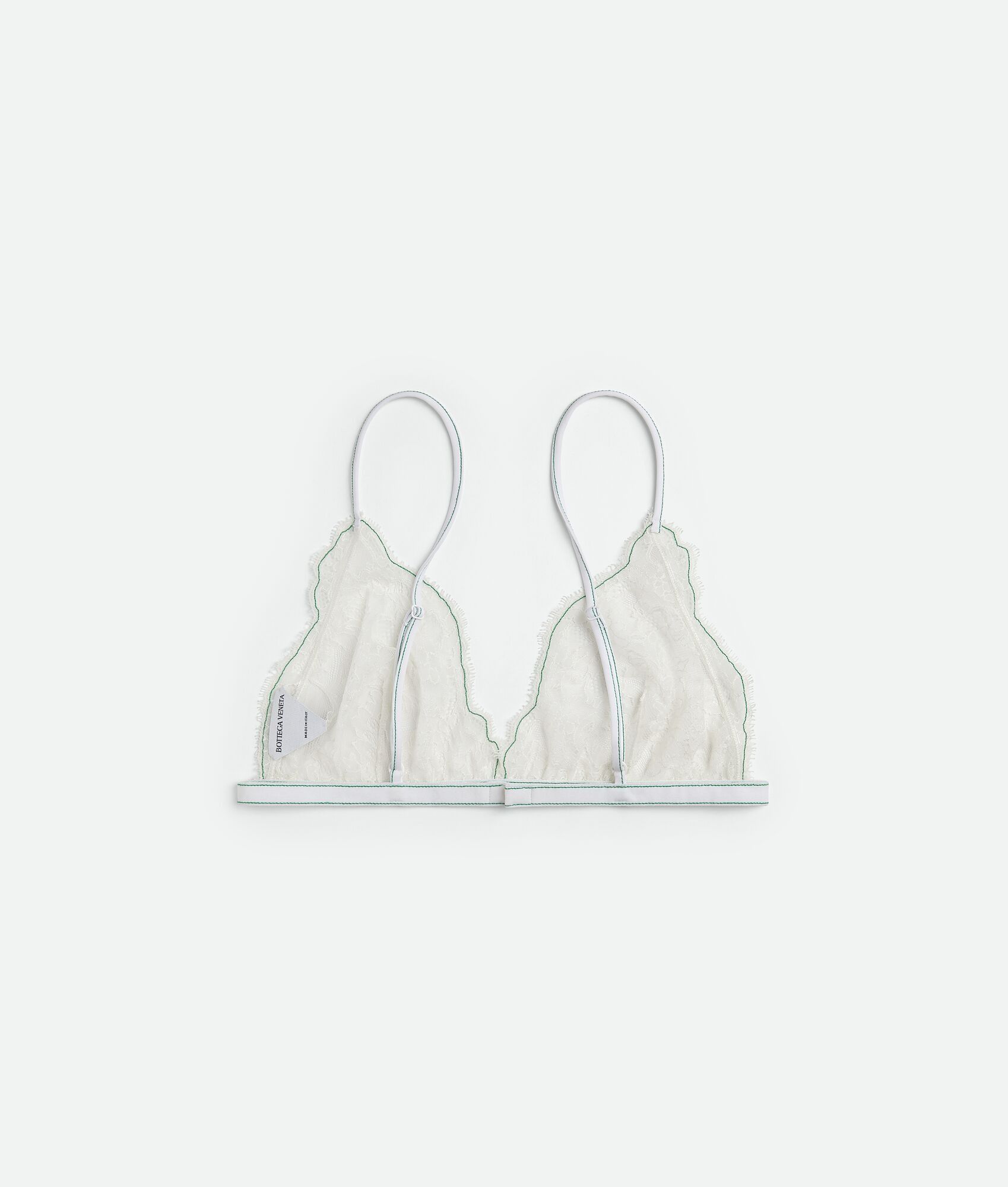Bottega Veneta o1bcso1str0225 Size: XS / Floral Lace Bra in White Size ONE SIZE - 2 Thumbnail