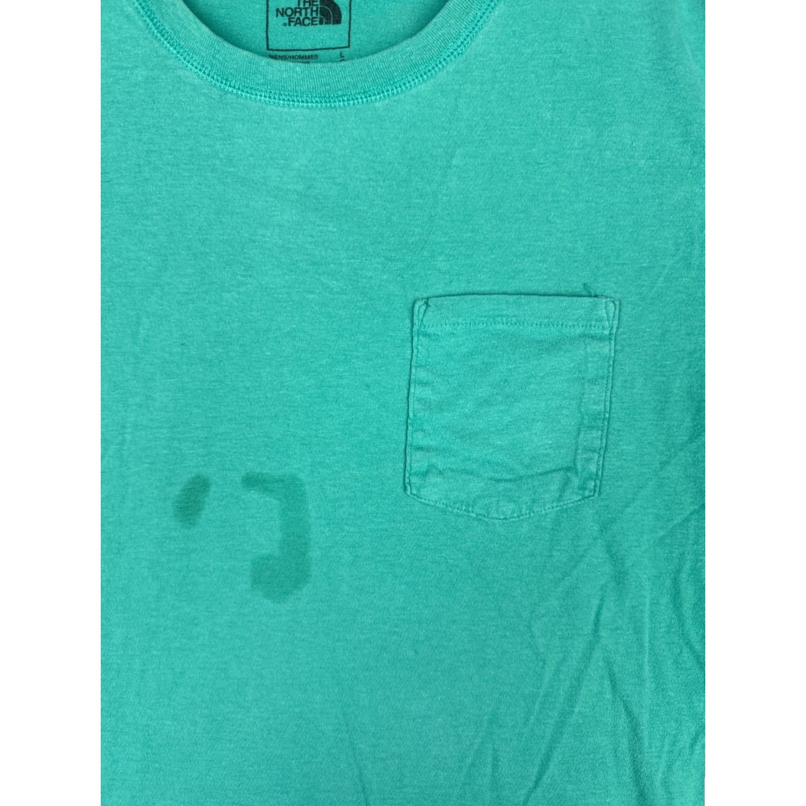 The North Face The North Face Shirt Men Large Blue Crew Short Sleeve Cotton Blend Pocket READ YourTouch Size US L / EU 52-54 / 3 - 6 Thumbnail
