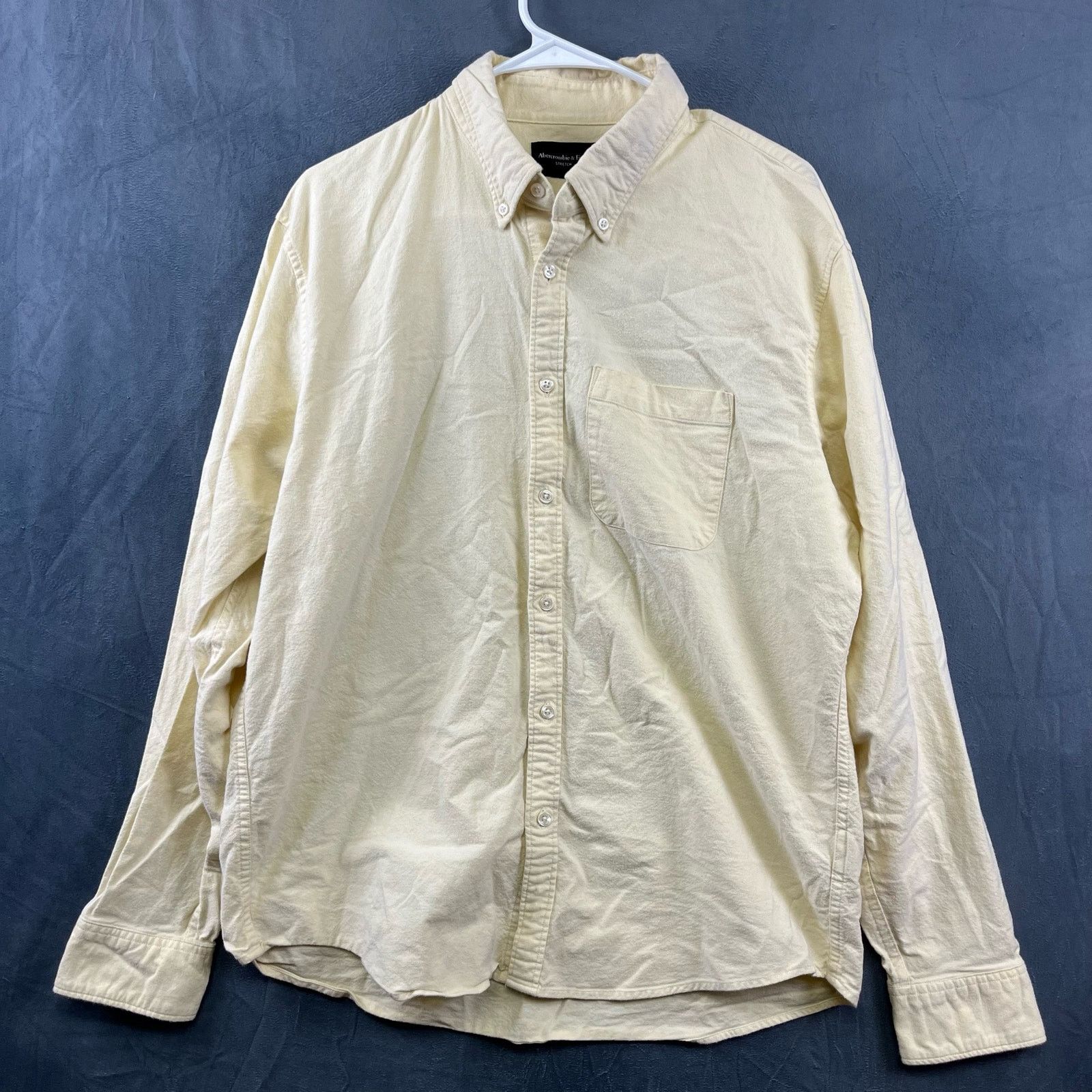 Abercrombie & Fitch Abercrombie and Fitch Stretch Button Down Shirt Men's XL Size US L / EU 52-54 / 3 - 2 Thumbnail