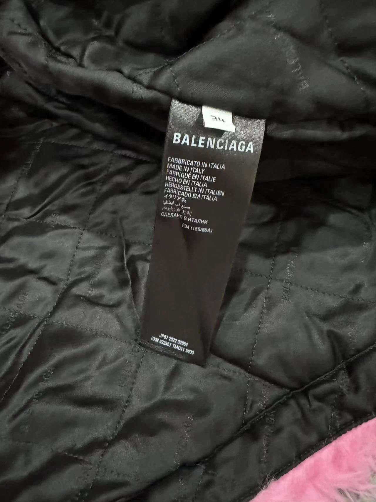 Balenciaga Balenciaga Pink Teddy Bear Fur New Size XXS / US 00 / IT 34 - 5 Thumbnail