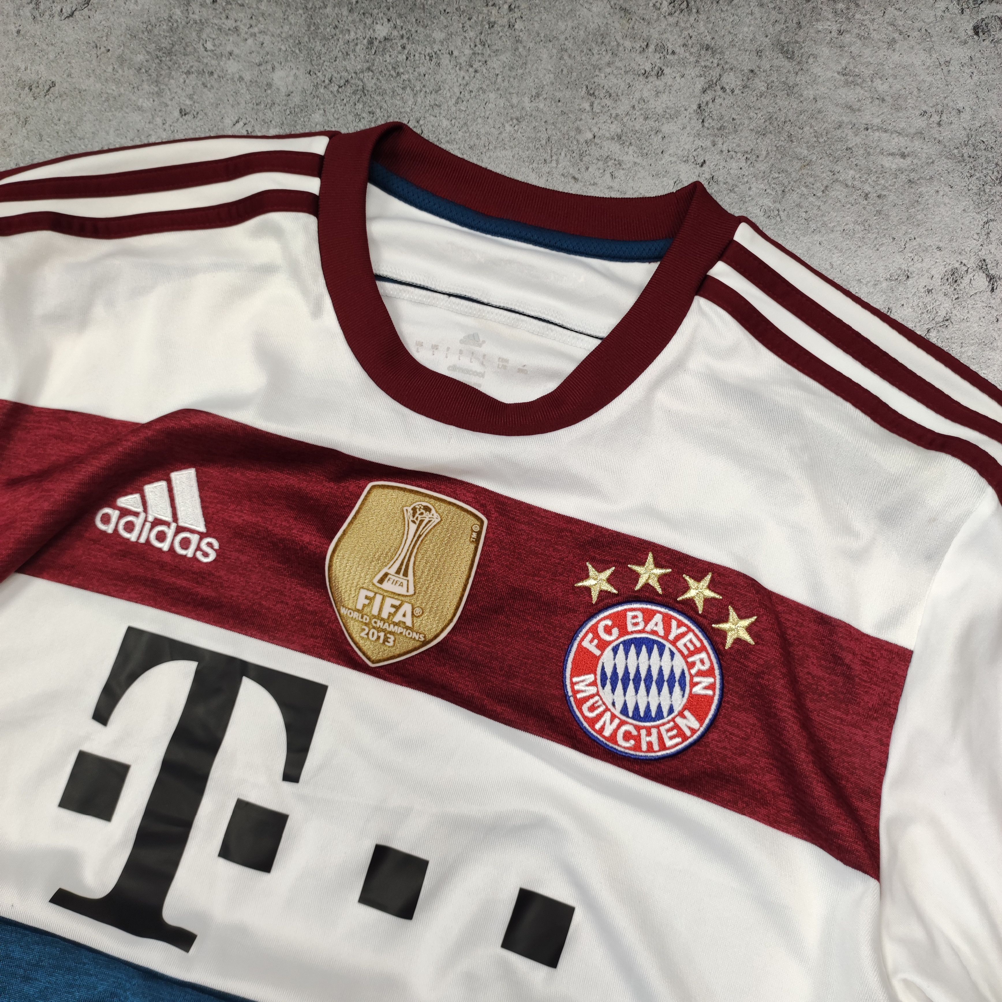 Adidas RARE Football Soccer Bayern Munich 2015 Away Adidas Jersey Size US L / EU 52-54 / 3 - 5 Thumbnail