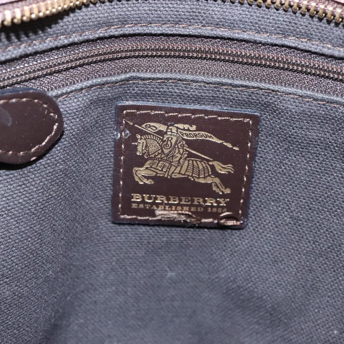 Burberry Burberry Nova Check Shoulder Bag Pvc Beige Size ONE SIZE - 15 Thumbnail