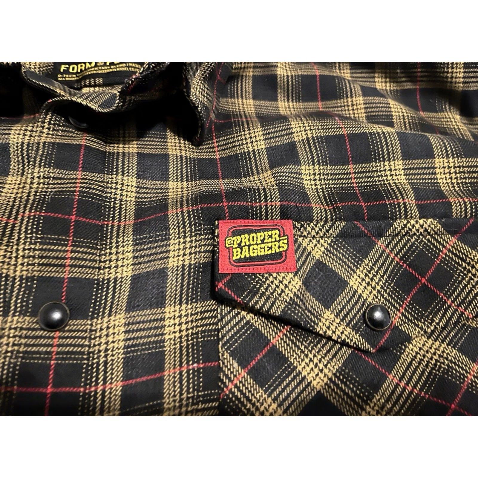Propper Dixxon Proper Baggers Long Sleeve Snap Flannel Plaid Shirt Mens 4XL Multicolor Polyester Flannel Shirt Mens 4XL Size US XXL / EU 58 / 5 - 3 Thumbnail