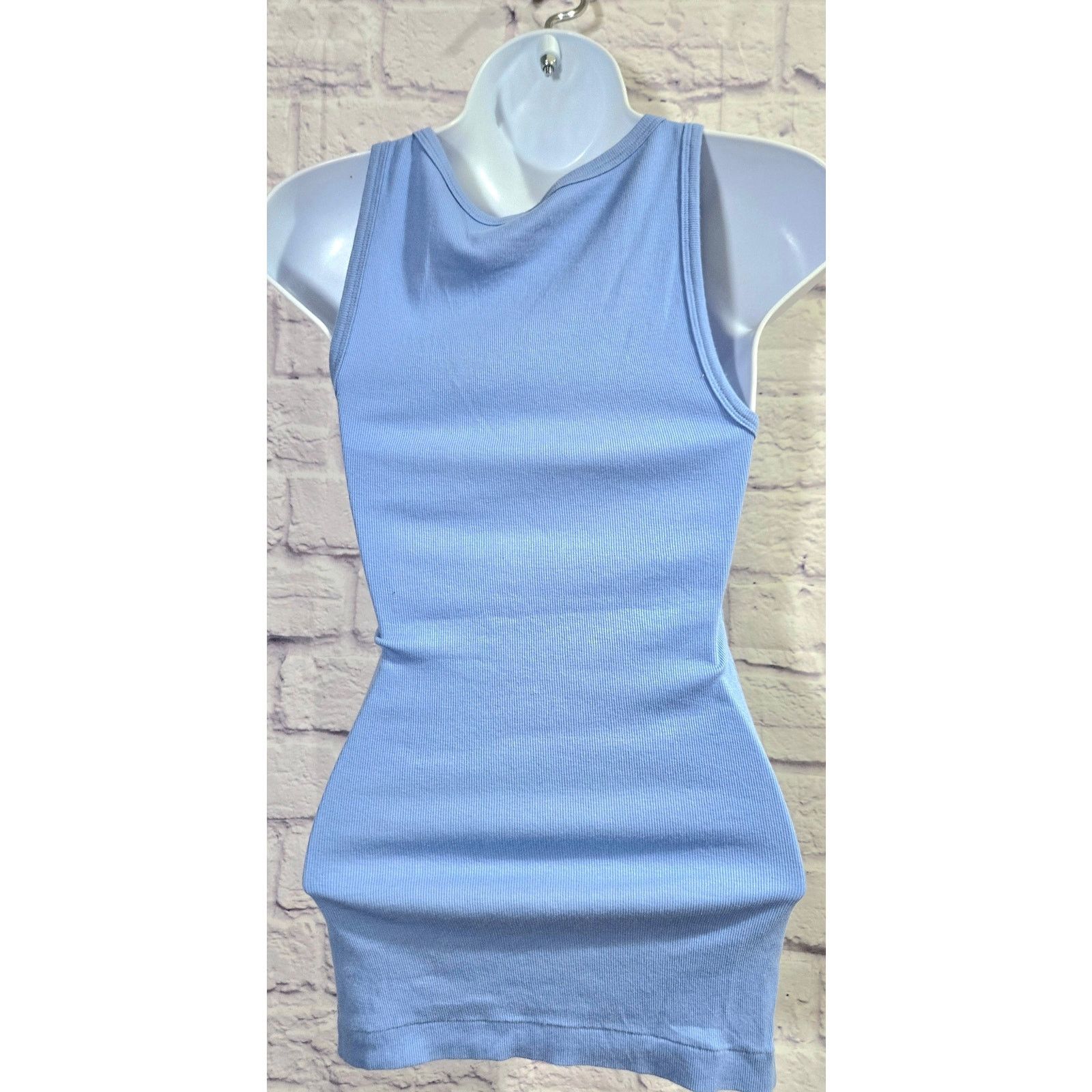 Other Banana Republic Blue Round Neck Sleeveless Tank Top XS Size XS / US 0-2 / IT 36-38 - 2 Thumbnail