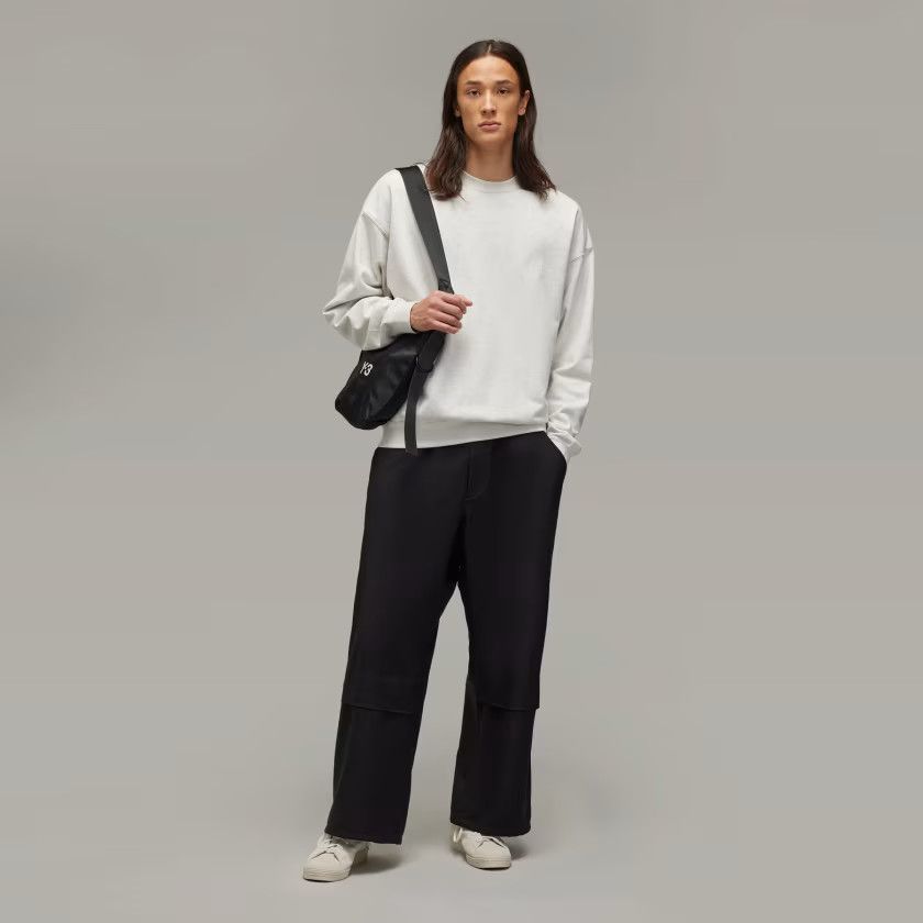 Y-3 o1s22i1n0125 Soft Cotton & Polyester Sweatshirt in Grey Size US M / EU 48-50 / 2 - 5 Thumbnail