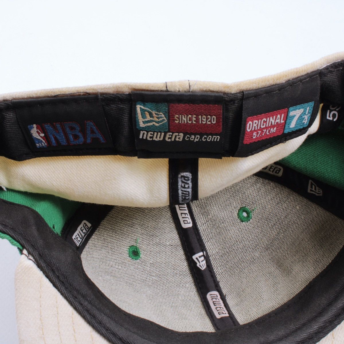 NBA × New Era × Vintage NEW ERA Boston Celtics NBA Vintage Wool Cap Snapback Size ONE SIZE - 15 Thumbnail