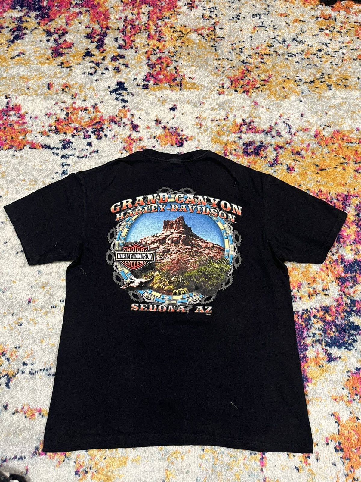 Harley Davidson Vintage Harley Davidson Large Size US L / EU 52-54 / 3 - 2 Thumbnail