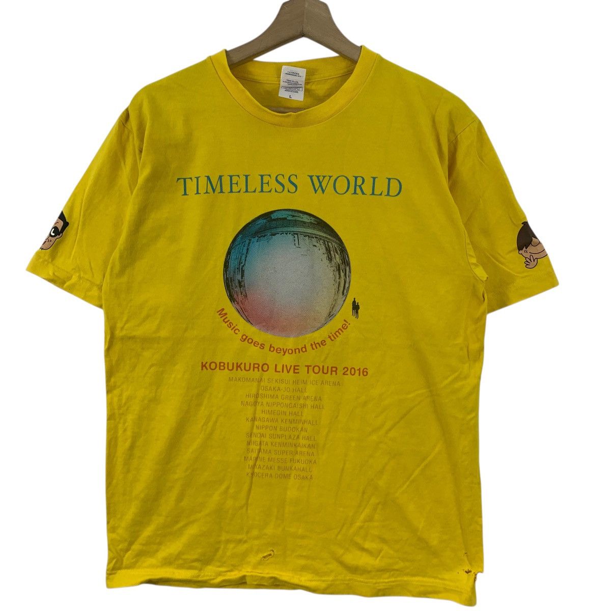 Band Tees KOBUKURO JAPAN BAND Folk Ambient Rock Tour Tee Shirt Top Size US L / EU 52-54 / 3 - 5 Thumbnail