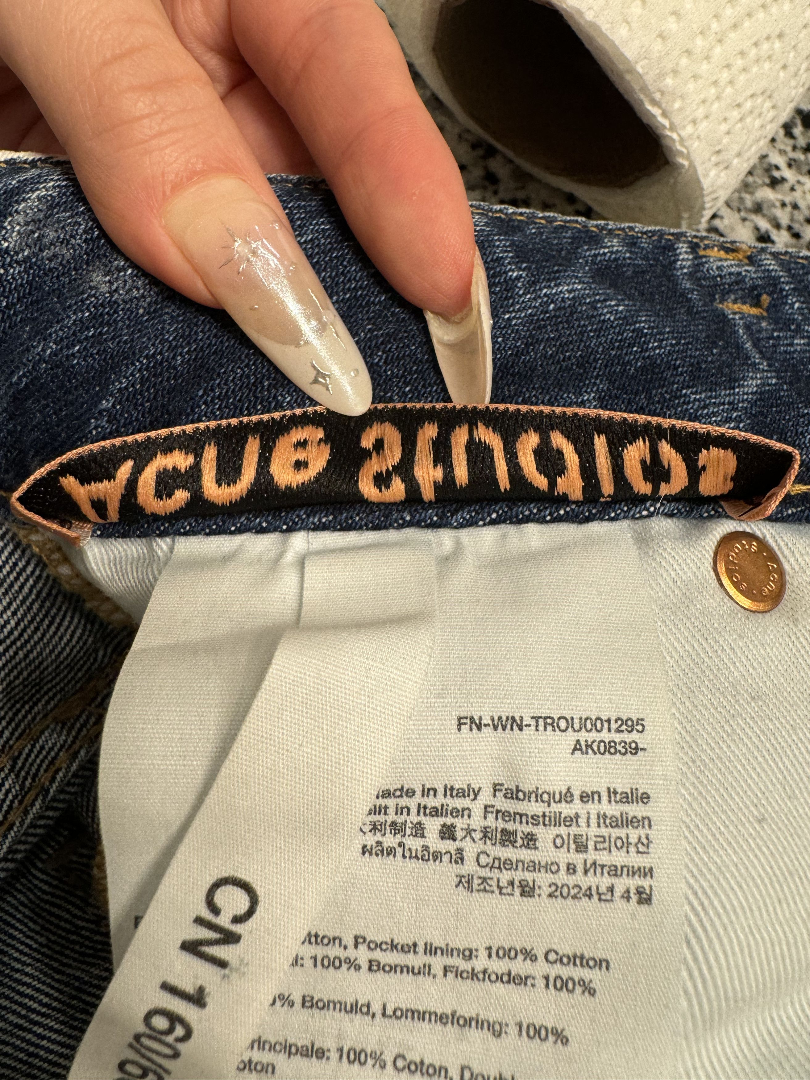 Acne Studios Acne Studios Belt Jeans Size 32" / US 10 / IT 46 - 10 Thumbnail