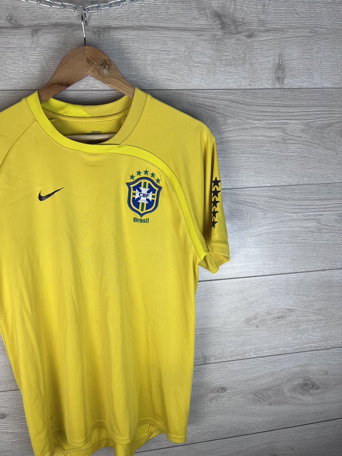 Nike Vintage men’s soccer jersey Nike Brazil 🇧🇷 size S dri-fit Size US S / EU 44-46 / 1 - 3 Thumbnail