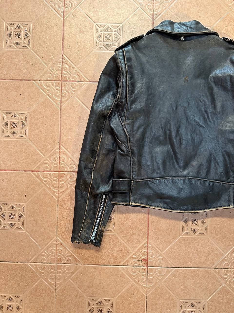 Other Vtg Schott Perfecto Double Collar Leather Jacket Size US S / EU 44-46 / 1 - 10 Thumbnail