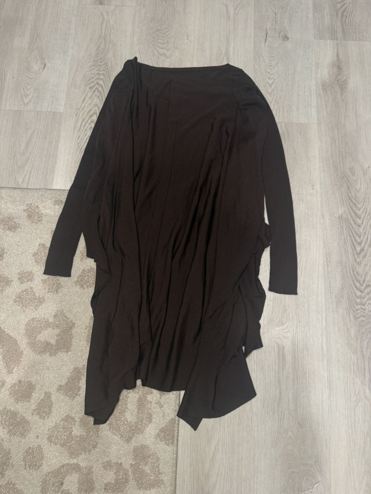 Rick Owens s/s 2020 wool draped sweater!! Size US S / EU 44-46 / 1 - 4 Thumbnail