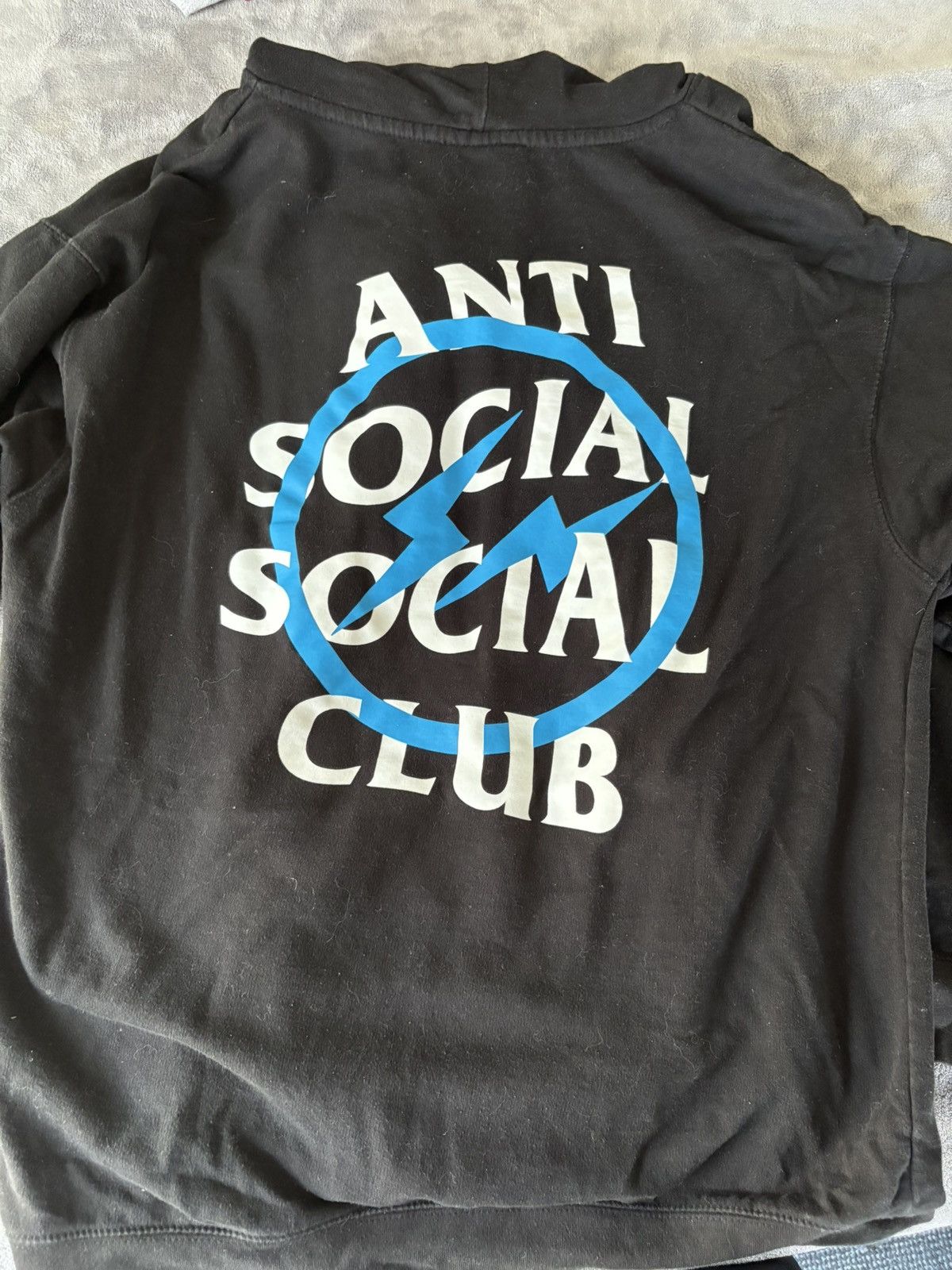 Anti Social Social Club × Fragment Design Custom ASSC x Fragment Design hoodie Size US L / EU 52-54 / 3 - 3 Thumbnail