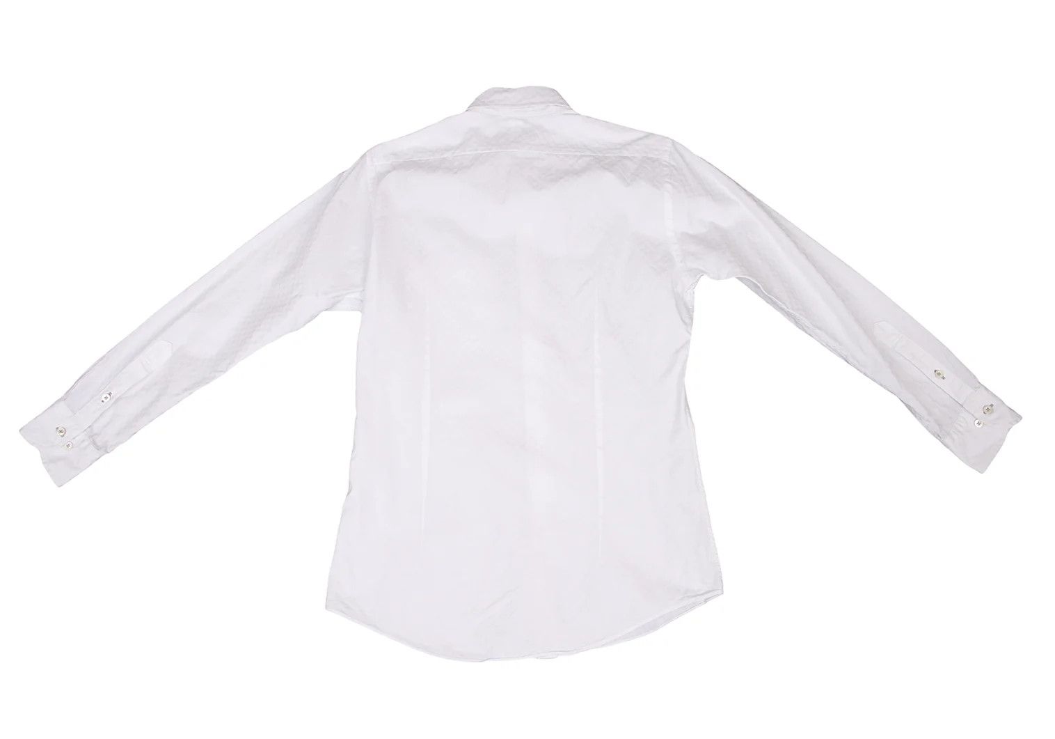 Burberry Checkered Jacquard Button-Down Shirt in White, Size 38 Size US S / EU 44-46 / 1 - 11 Thumbnail