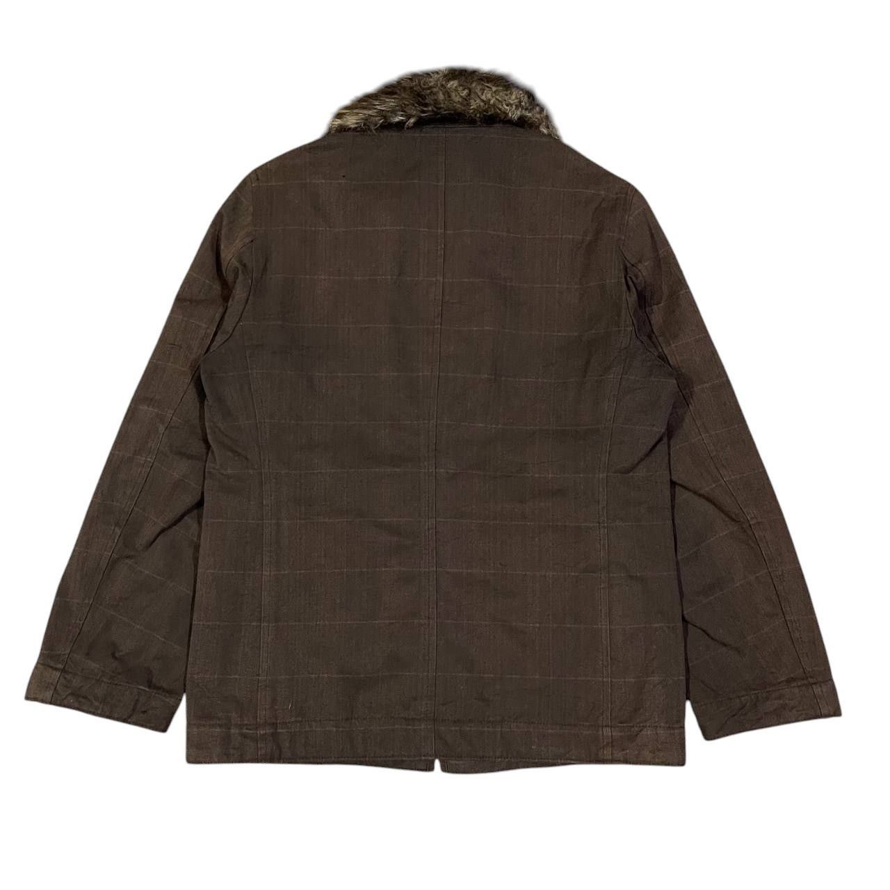 Tornado Mart Vintage Blue Tornado Fur Canvas Jacket Size US L / EU 52-54 / 3 - 9 Thumbnail