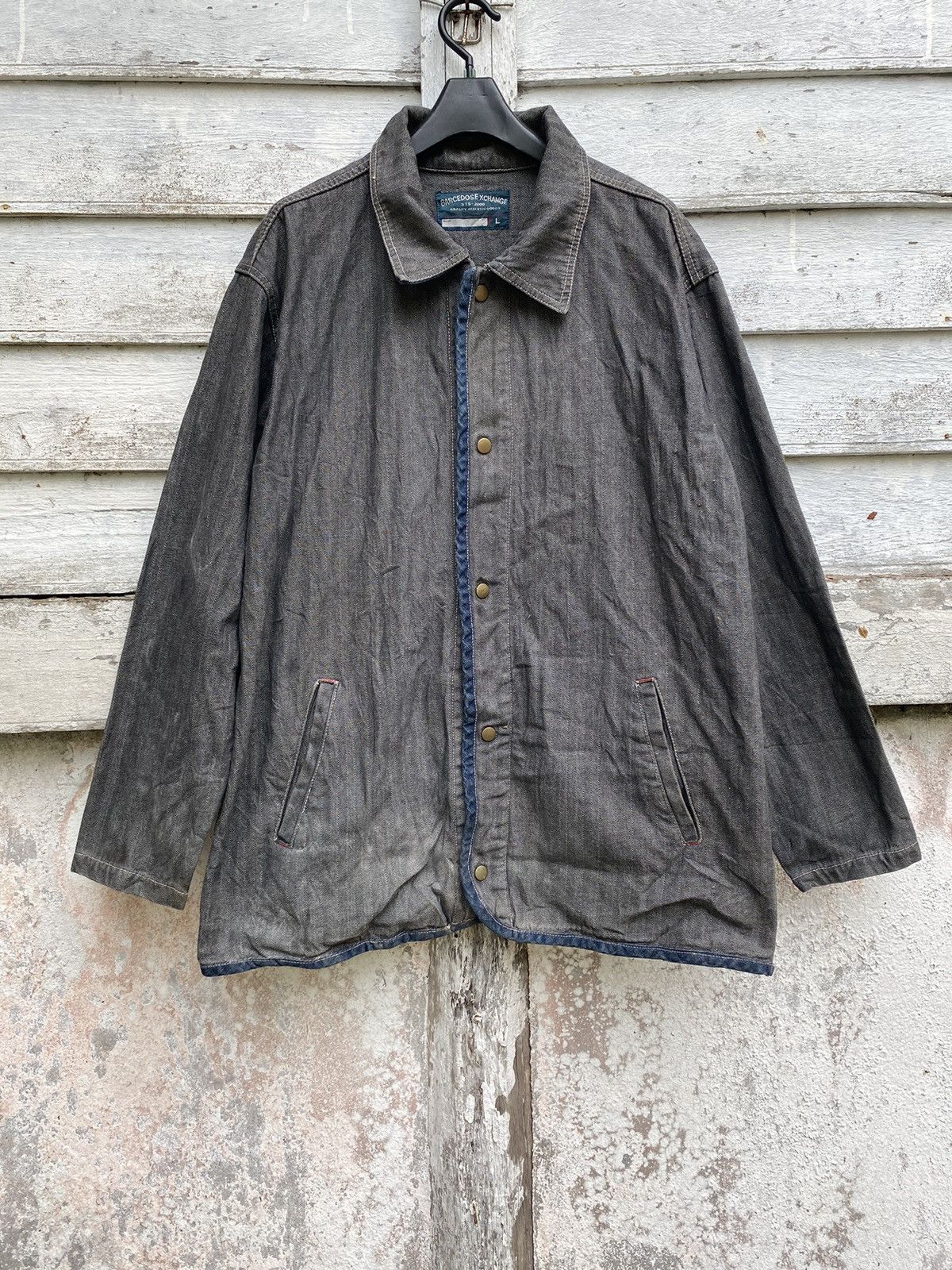 Japanese Brand Barcedos Xchange Denim Jacket Size US L / EU 52-54 / 3 - 1 Thumbnail