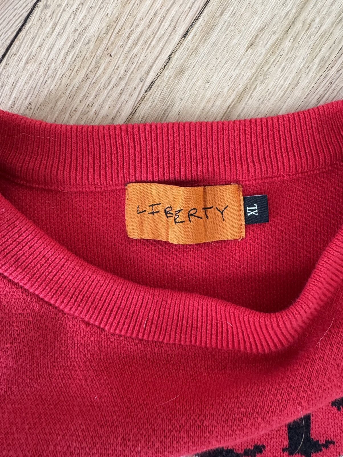 Other Liberty Red Sweater Size US XL / EU 56 / 4 - 2 Thumbnail