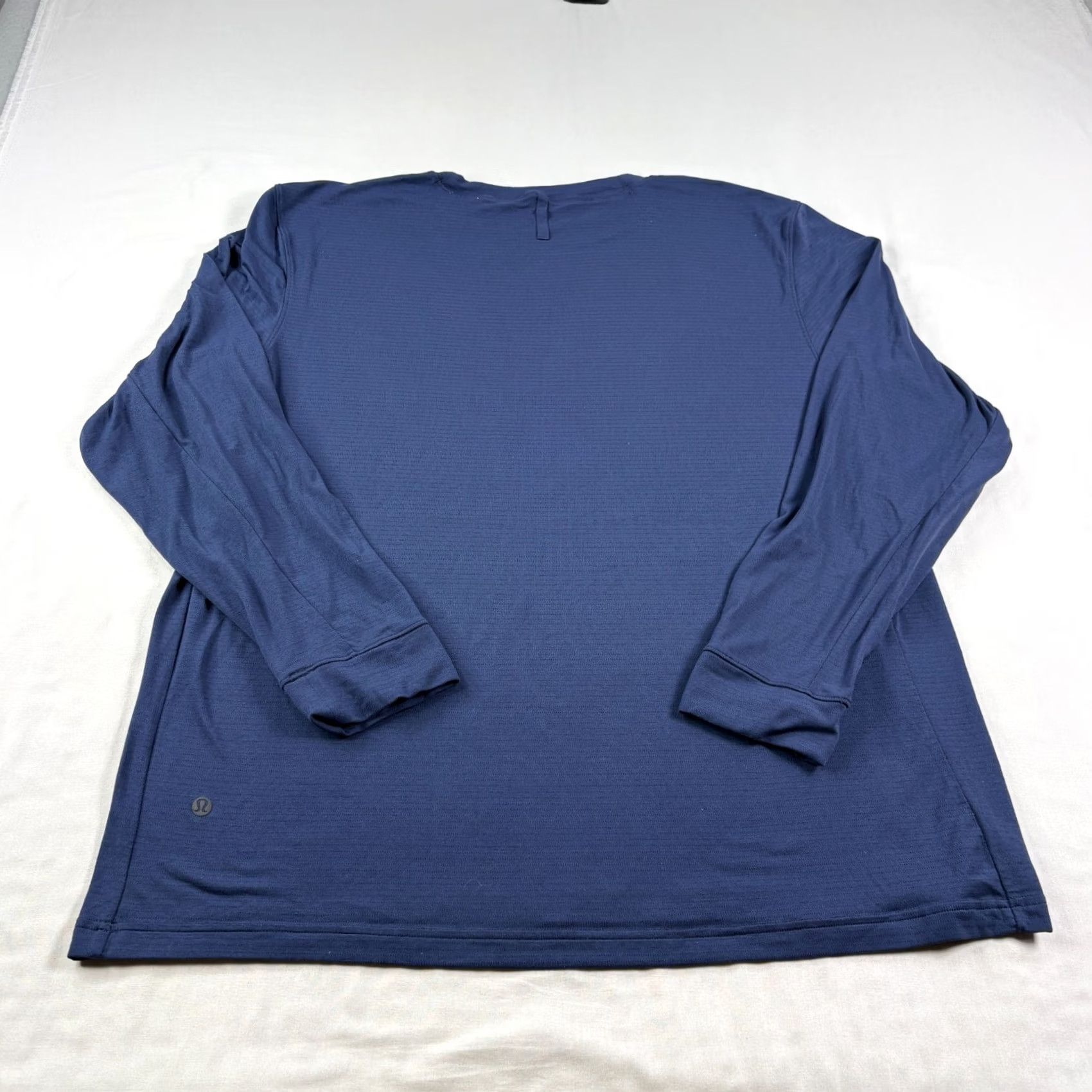 Lululemon Lululemon Drysense Shirt Mens XL Blue Long Sleeve Gym Performance Athleisure Shirt Size US XL / EU 56 / 4 - 7 Thumbnail