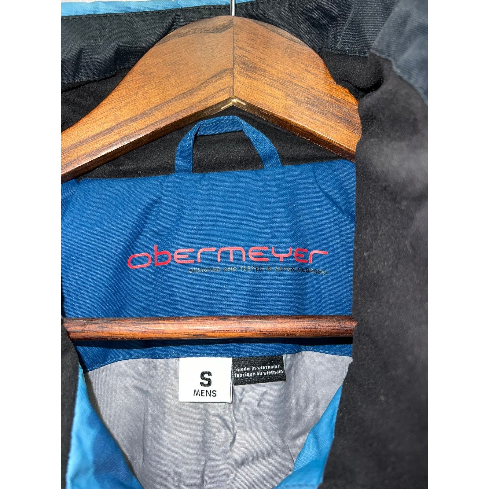 Obermeyer Obermeyer Blue Cloud Jacket Highlands Ski Outerwear S TEAR Size US S / EU 44-46 / 1 - 8 Thumbnail