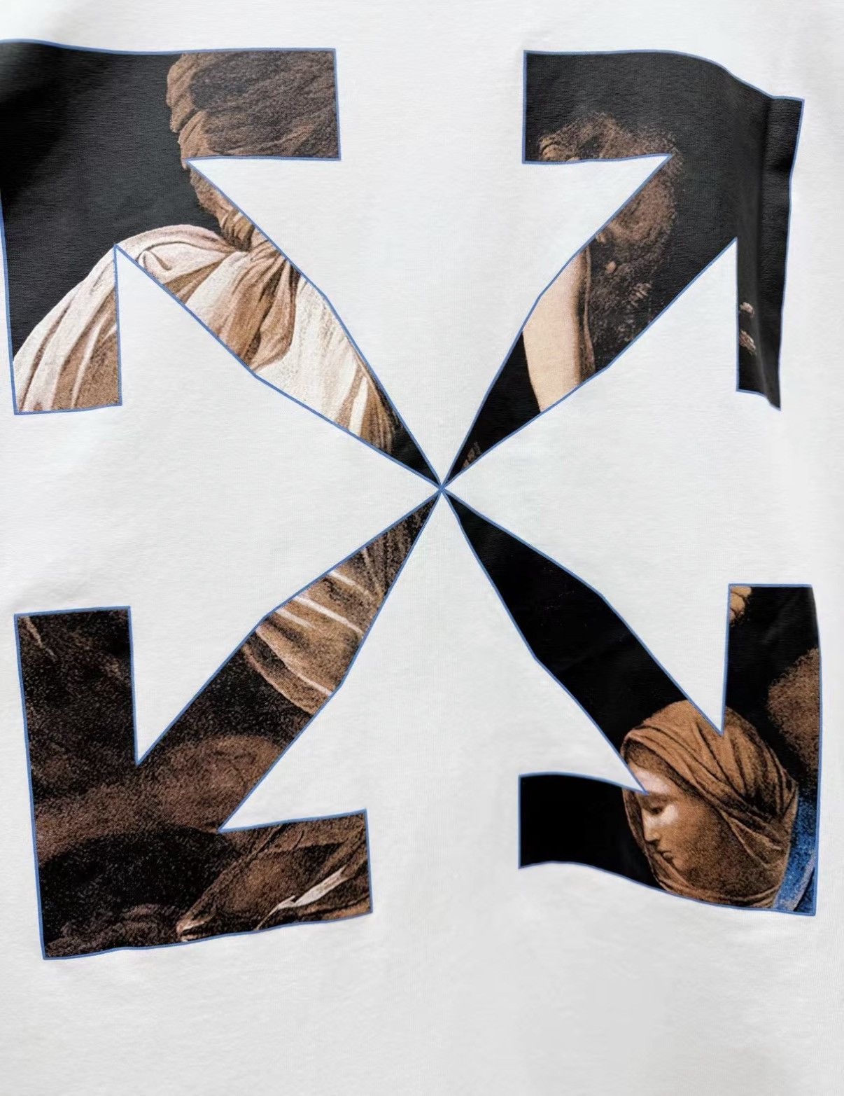 Off-White OFF-WHITE 100% Cotton Loose Fit Short Sleeve T-shirt J30 Size US XS / EU 42 / 0 - 6 Thumbnail