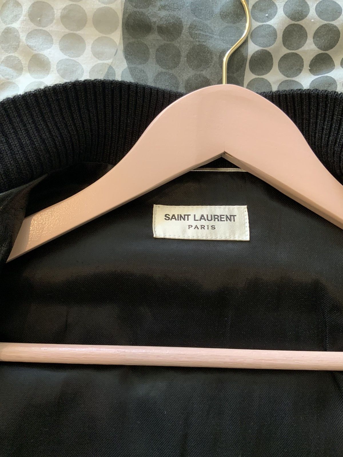 Saint Laurent Paris Saint Laurent Leather Bomber Jacket Size US L / EU 52-54 / 3 - 12 Thumbnail