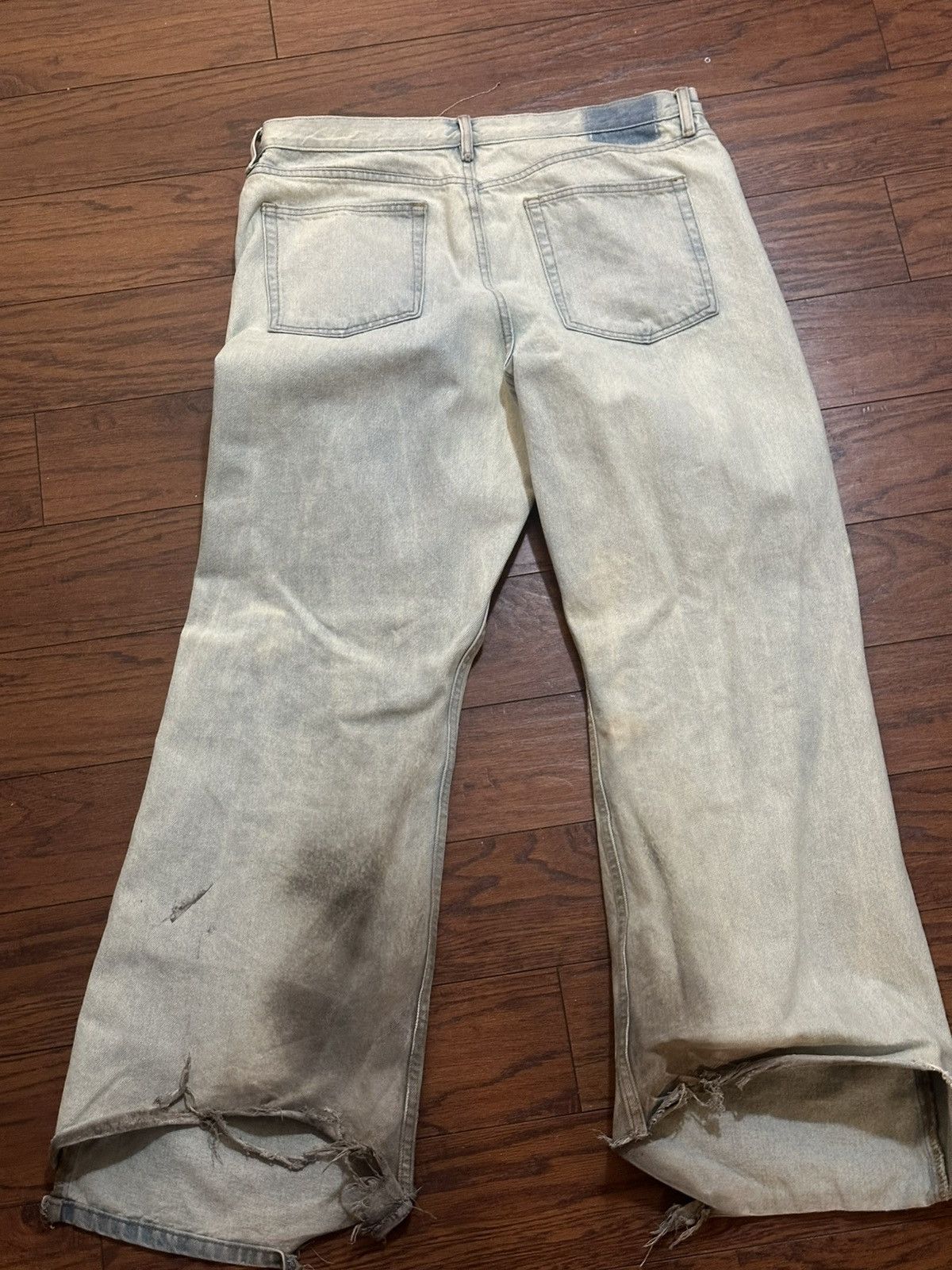 Other baggy blue acid wash denim Size US 36 / EU 52 - 2 Thumbnail