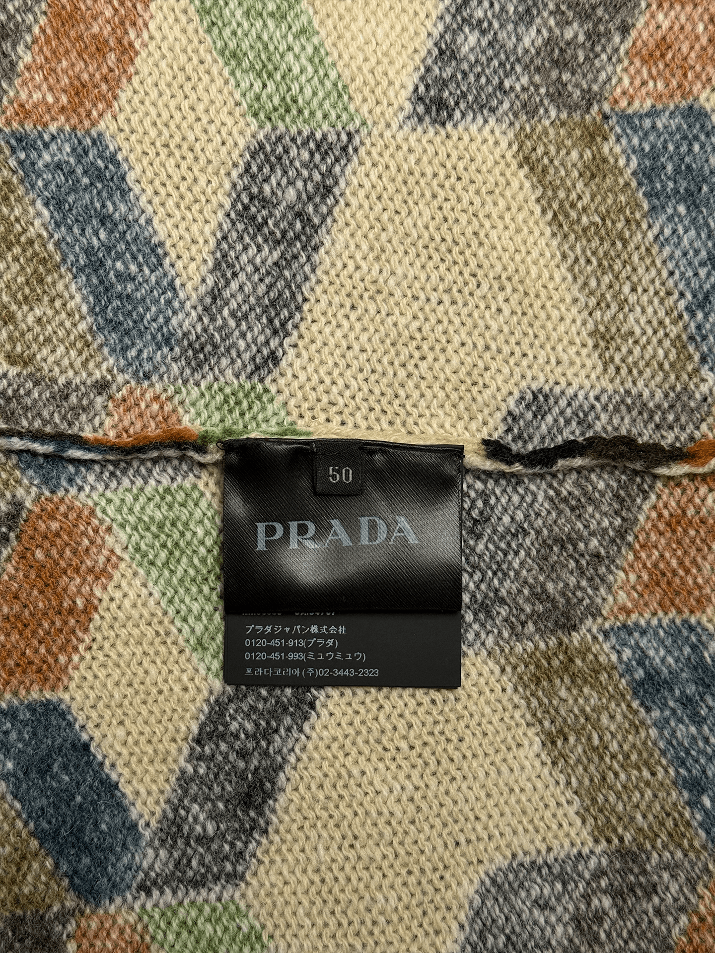 Prada Prada Geometric Fantasy laine sweater Size US M / EU 48-50 / 2 - 3 Thumbnail