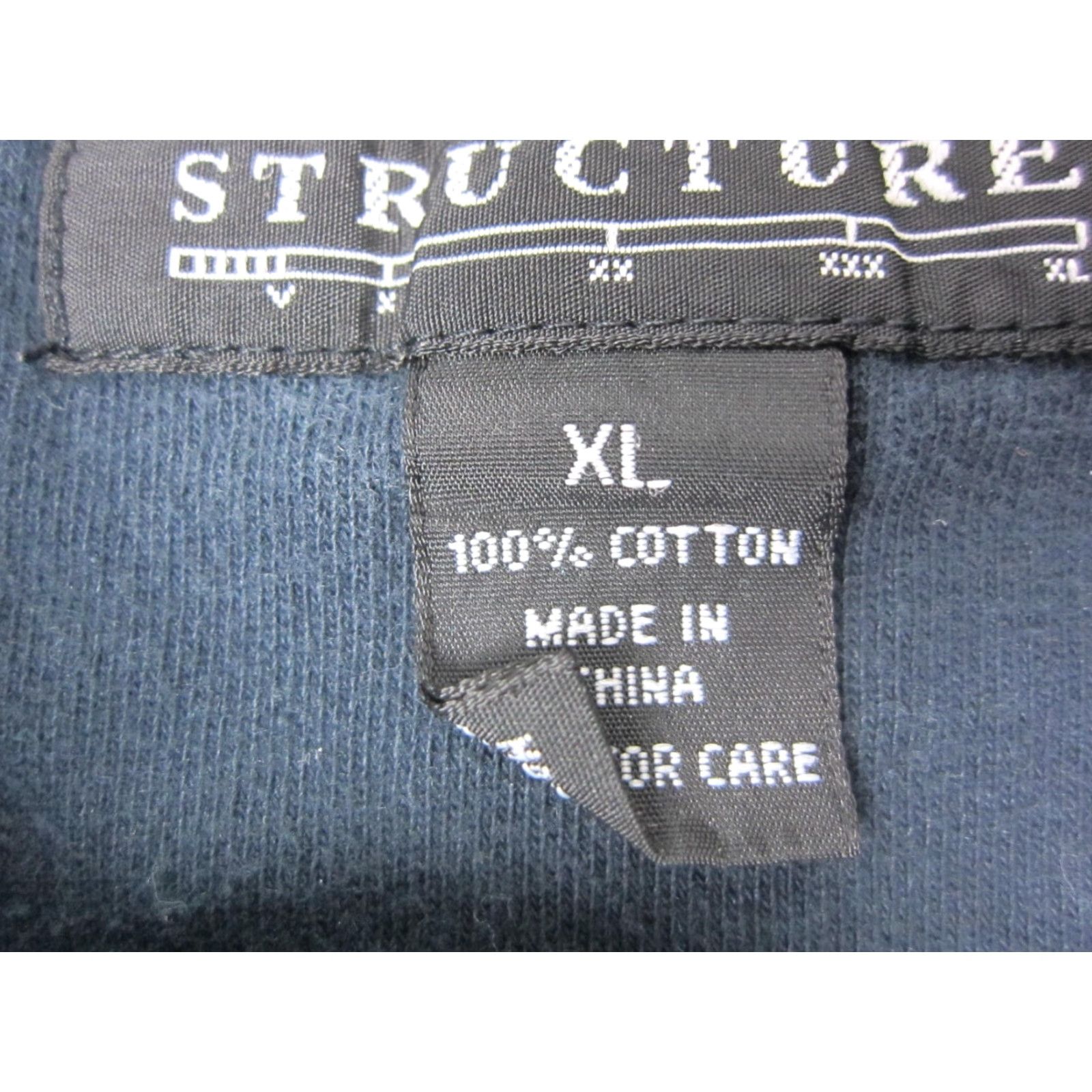 Vintage VINTAGE Structure Polo Shirt Mens XL Blue Checkered Cotton 90s Shirt Size US XL / EU 56 / 4 - 5 Thumbnail