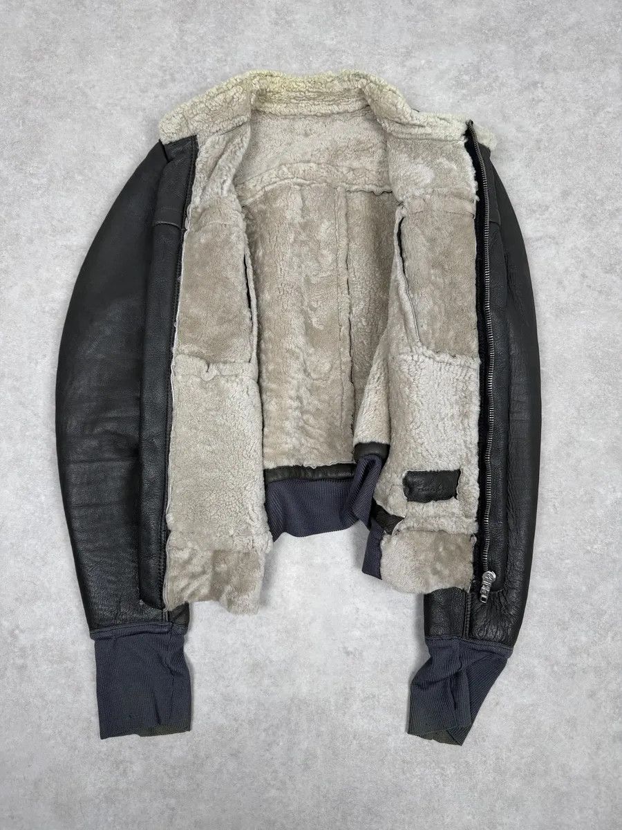 Rick Owens Rick Owens Premium Black Shearling Leather Jacket Size US M / EU 48-50 / 2 - 7 Thumbnail