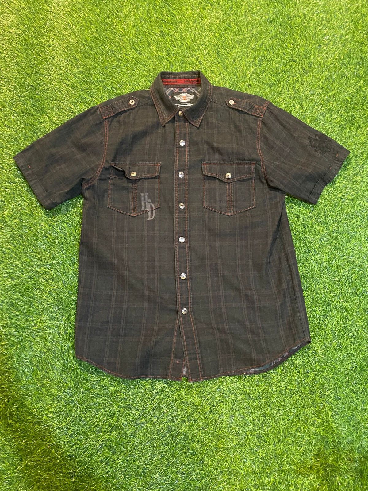 Harley Davidson Harley davidson motorcycle polo collar t shirt size medium Size US M / EU 48-50 / 2 - 1 Thumbnail