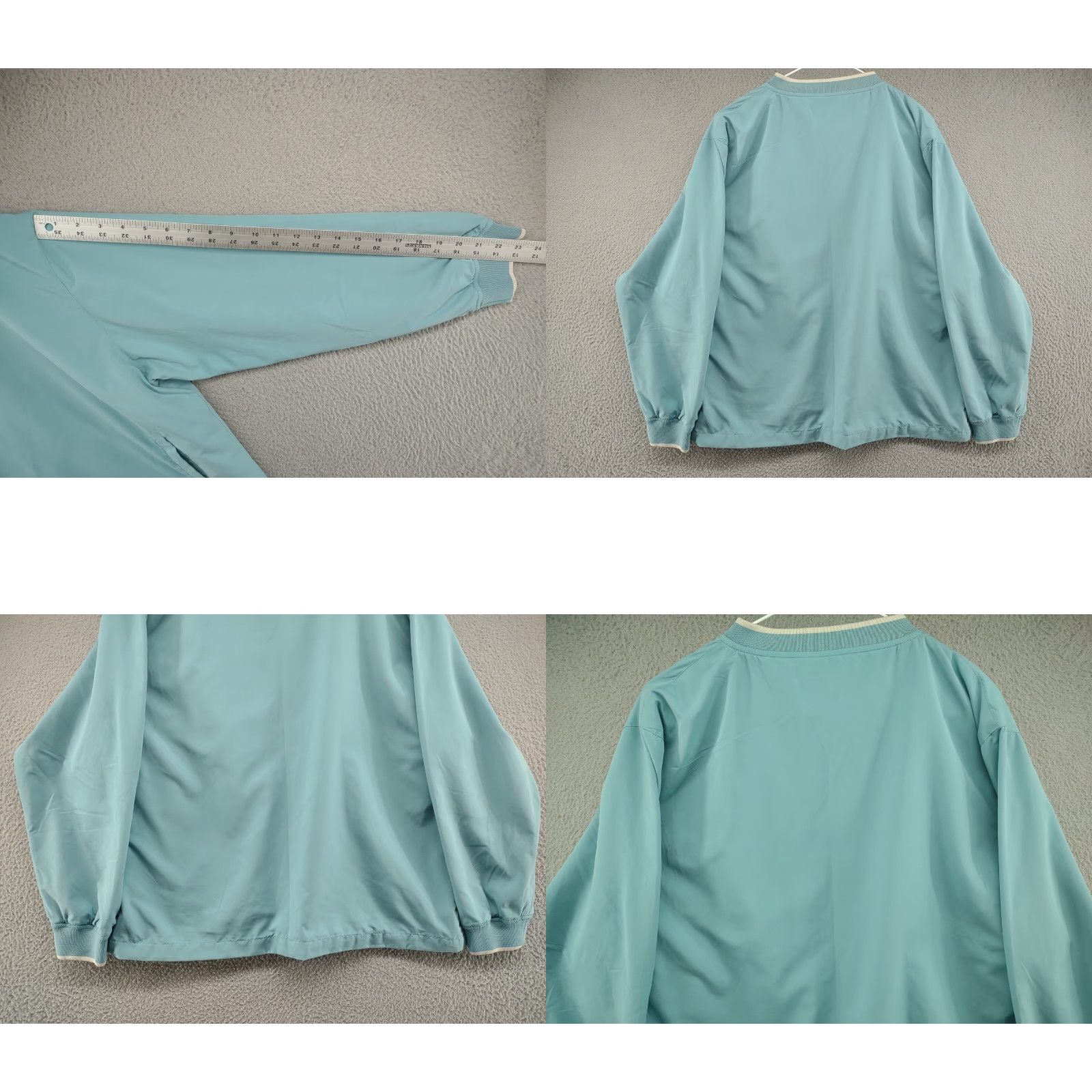 Vintage Cabela's Women's Windbreaker Pullover Lightweight Jacket L Blue Logo Pockets Windbreaker Vintage: No Size L / US 10 / IT 46 - 8 Thumbnail