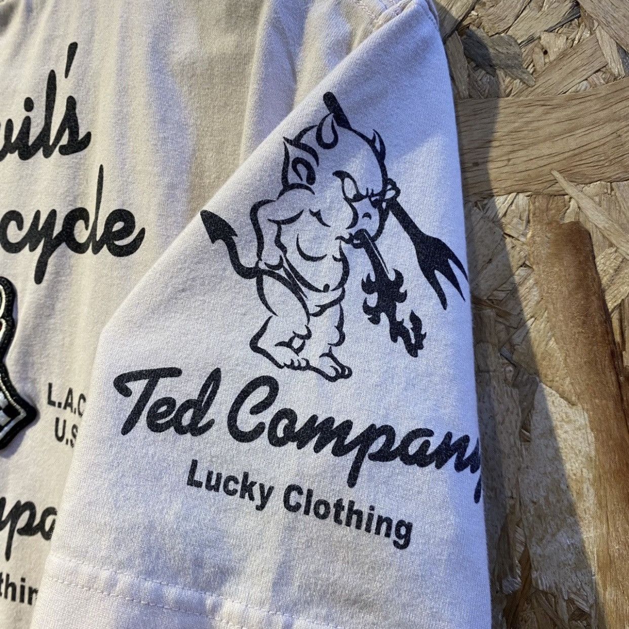 Japanese Brand × Tedman Ted company Patches Spirit Of Ride lucky red devil y2k tee Size US S / EU 44-46 / 1 - 5 Thumbnail