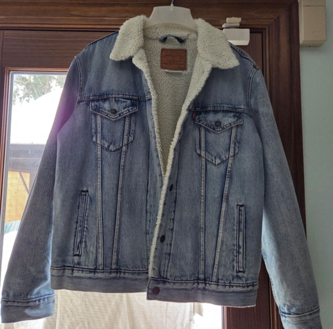 Levi's Levi's Sherpa Trucker Jacket, NWOT, Excellent 👌 Size US L / EU 52-54 / 3 - 1 Thumbnail
