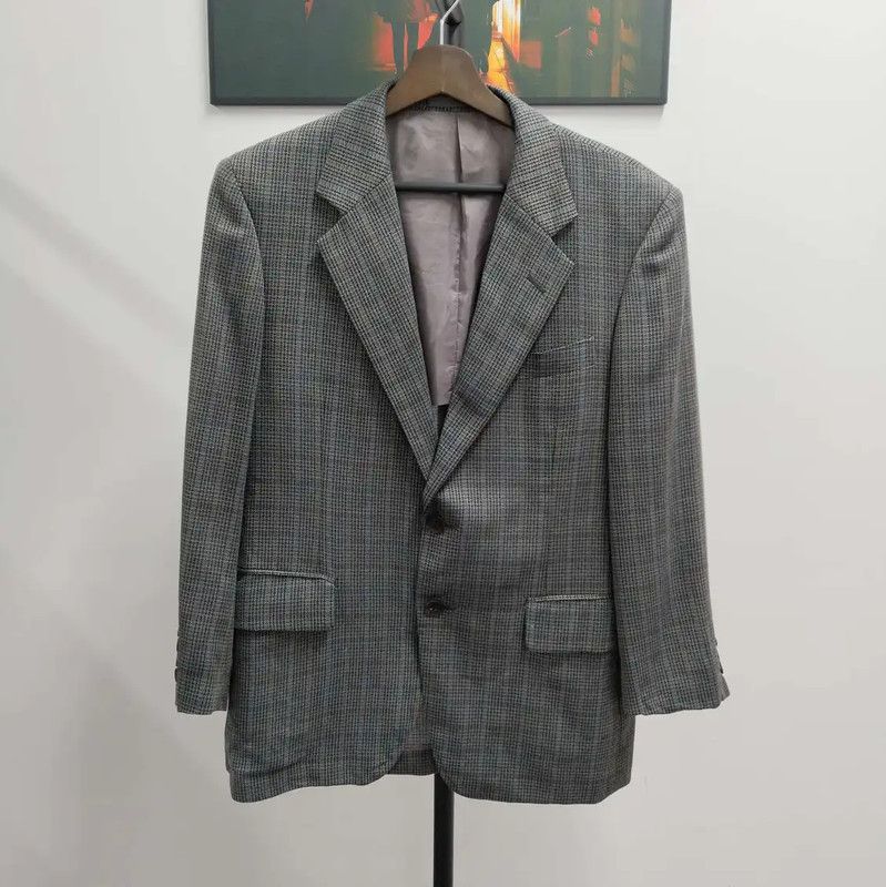 Burberry Burberry Dark Gray Wool Overcoat for Men Size US XL / EU 56 / 4 - 1 Thumbnail