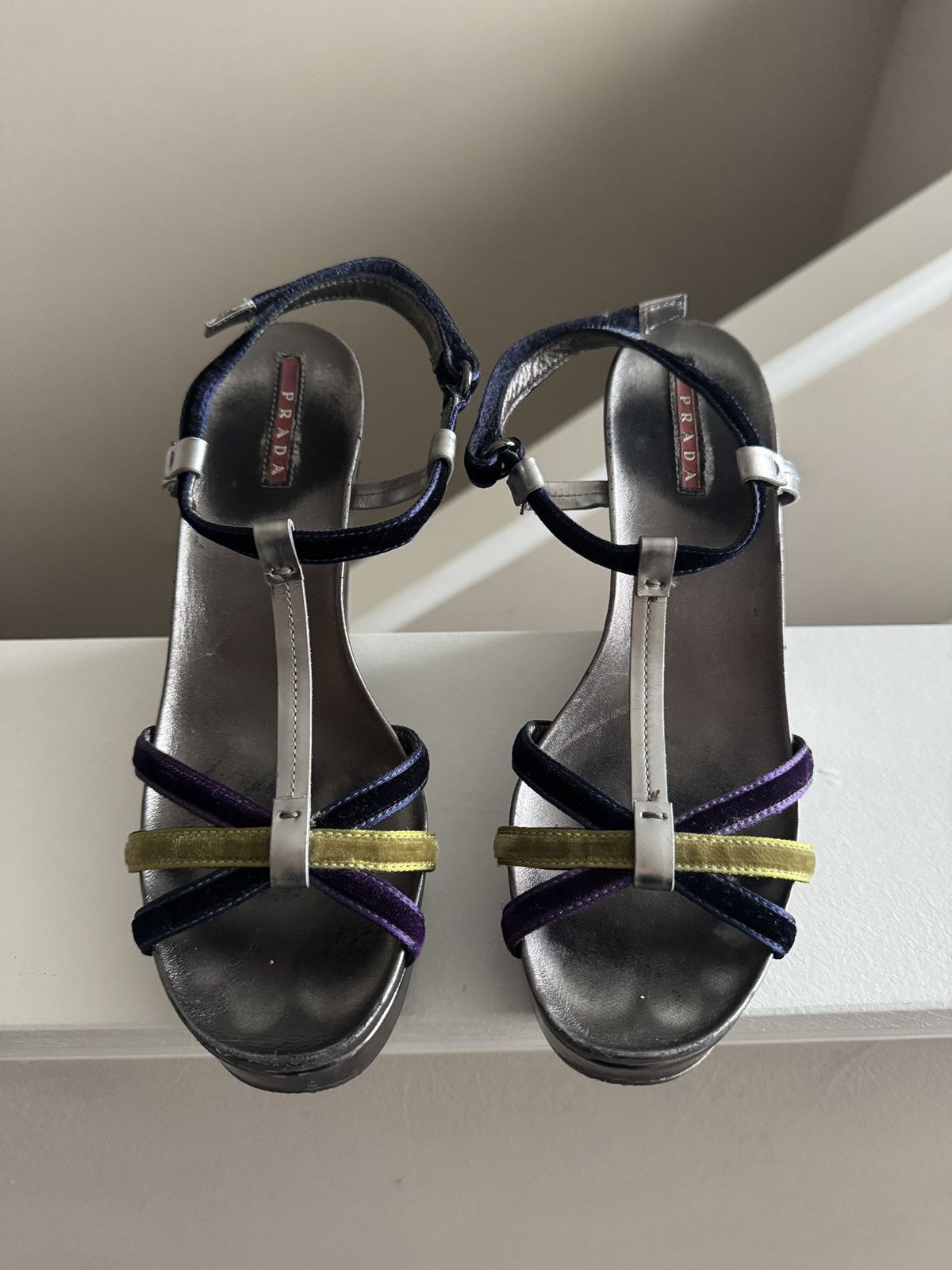 Designer × Prada Prada Wedge Heel Size US 8 / IT 38 - 7 Thumbnail
