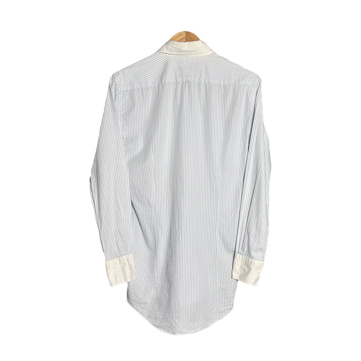Burberry Burberry Embroidery Logo Button Up Long Sleeve Shirt Size M / US 6-8 / IT 42-44 - 2 Thumbnail