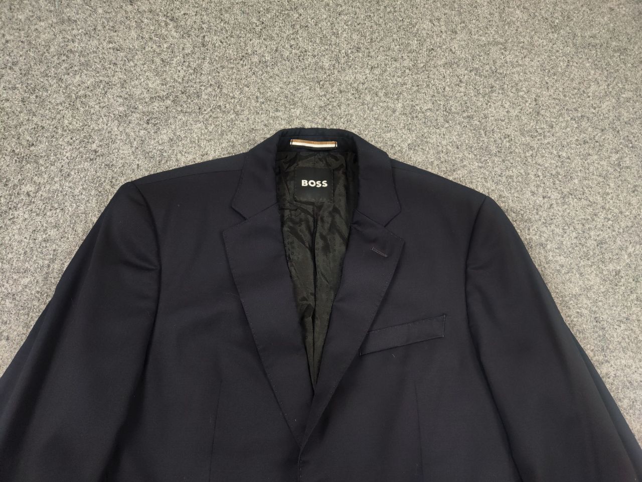 Hugo Boss Boss one the suit Design Navy Slim three-piece Blazer Pants Size 36R - 5 Thumbnail