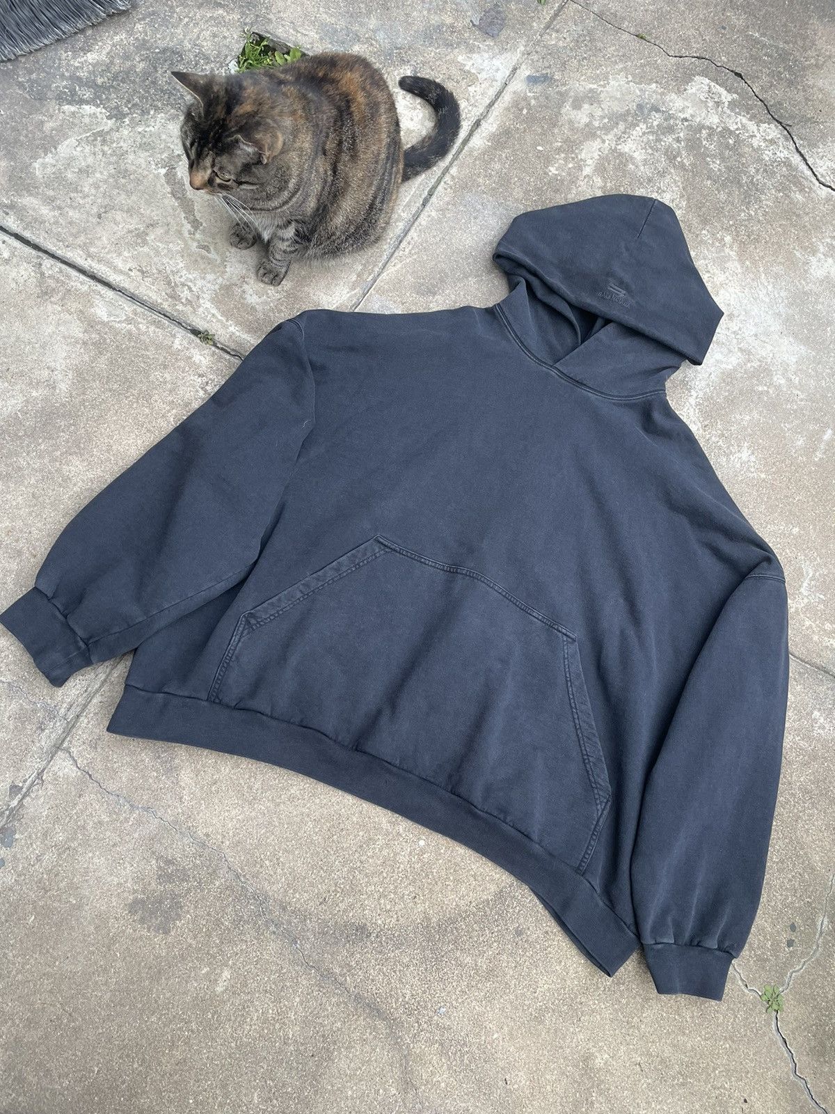 Balenciaga AW22 Sporty B Pullover Hoodie Size US S / EU 44-46 / 1 - 2 Thumbnail