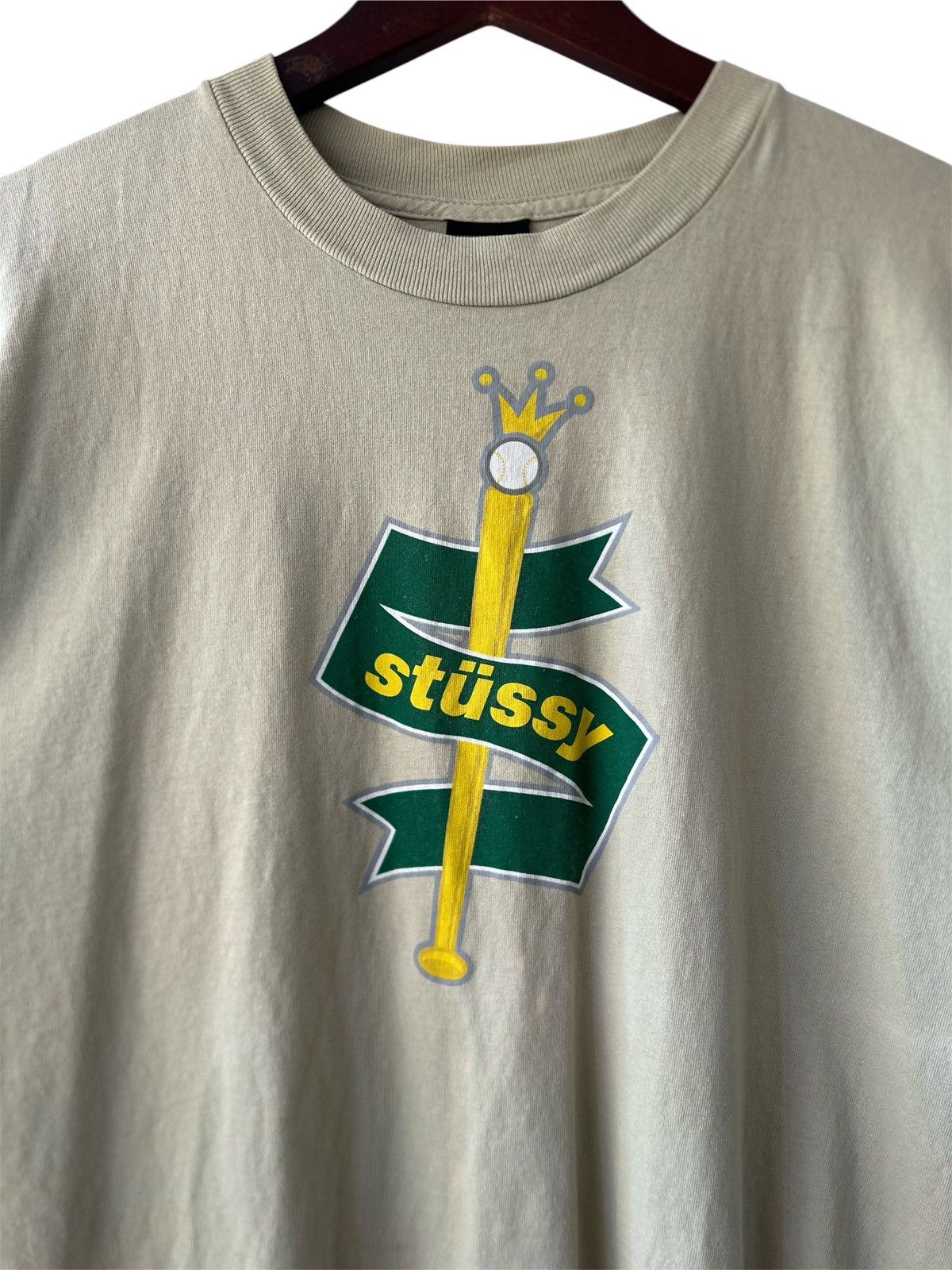 Stussy Vintage 2000s Stussy Center Design Skate Tee Size US XL / EU 56 / 4 - 2 Thumbnail