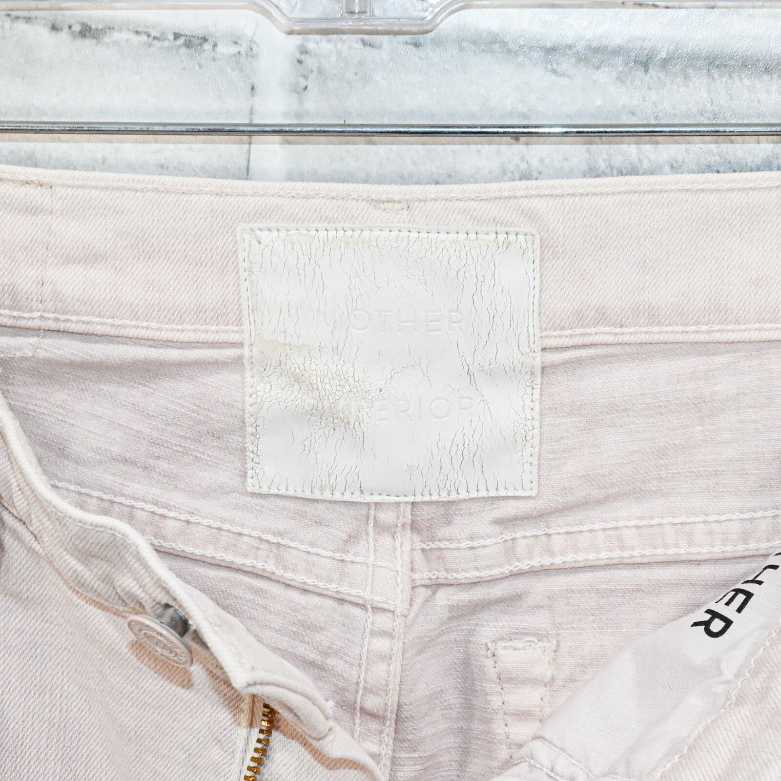 MOTHER MOTHER Superior Denim High Waisted Rascal Ankle Jeans Pink Size 25" / US 0 / IT 36 - 7 Thumbnail