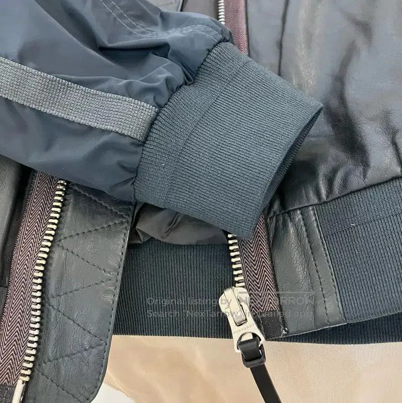 Burberry Burberry Men’s Navy Wool Bomber Jacket. Size US S / EU 44-46 / 1 - 6 Thumbnail