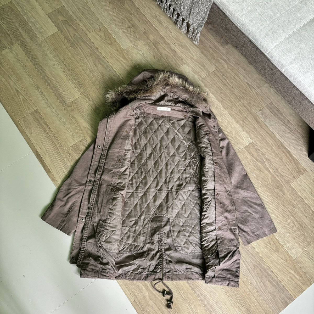 If Six Was Nine × Issey Miyake × Le Grande Bleu (L.G.B.) Ifsixwasnine LGB Style fur jacket vintage Y2K japan Size US M / EU 48-50 / 2 - 2 Thumbnail